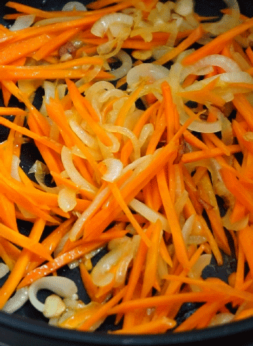 cuisson des carottes